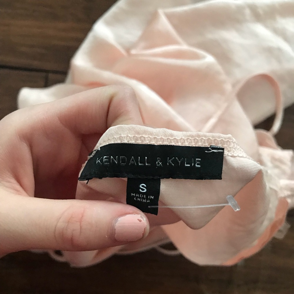 baby pink silk dress kendall and kylie - Picture 4 of 4